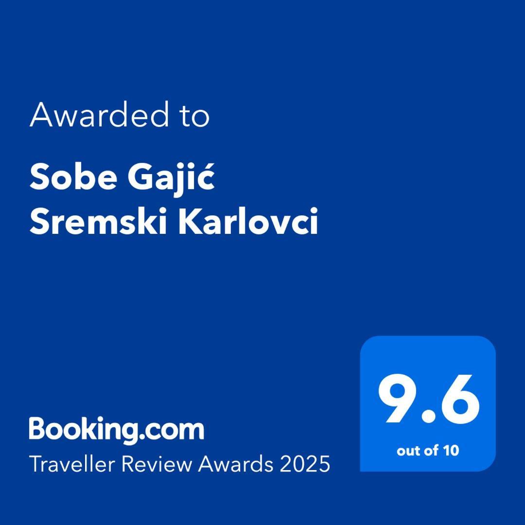 Sobe Gajic Sremski Karlovci Exterior photo